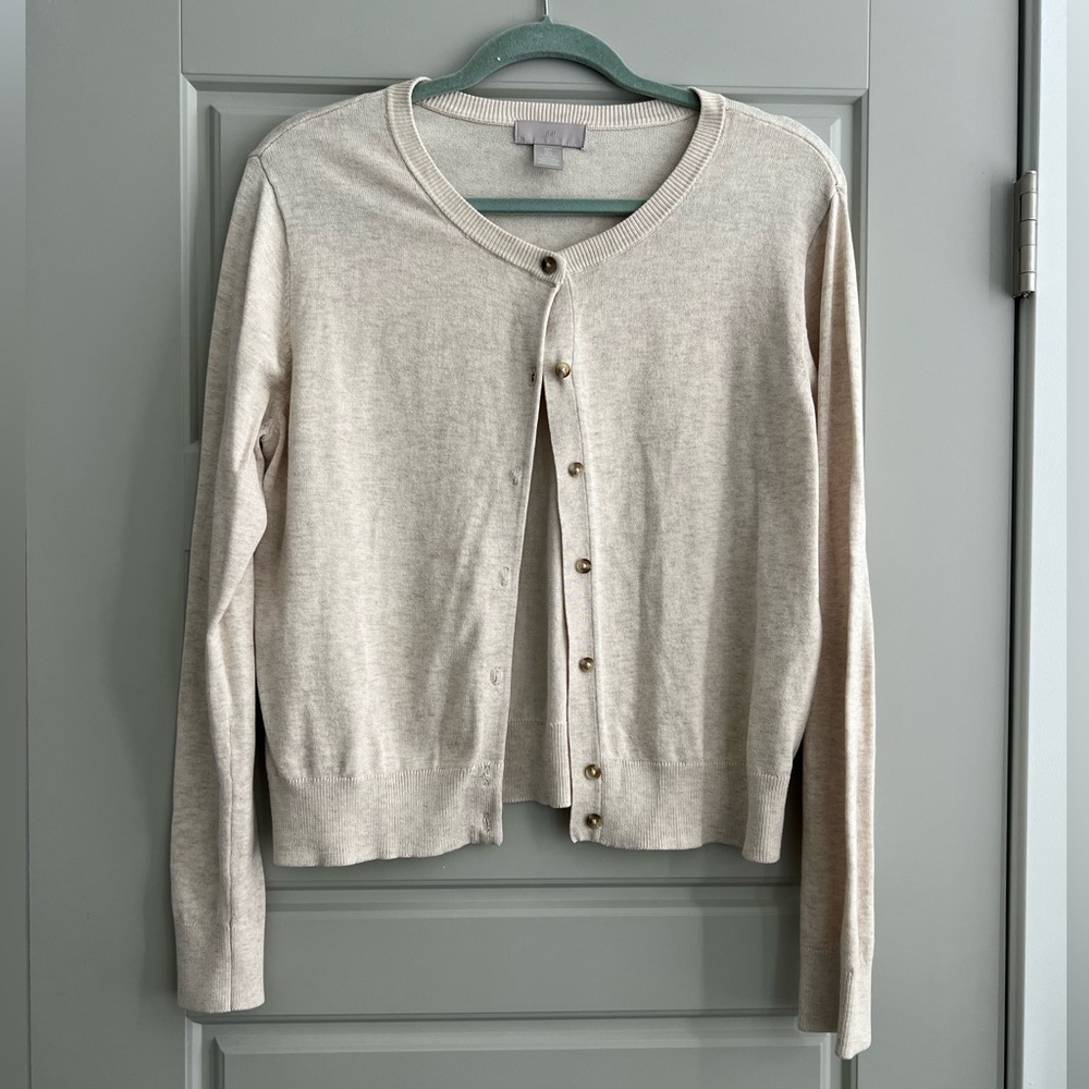 H&M Beige Women's Cardigan